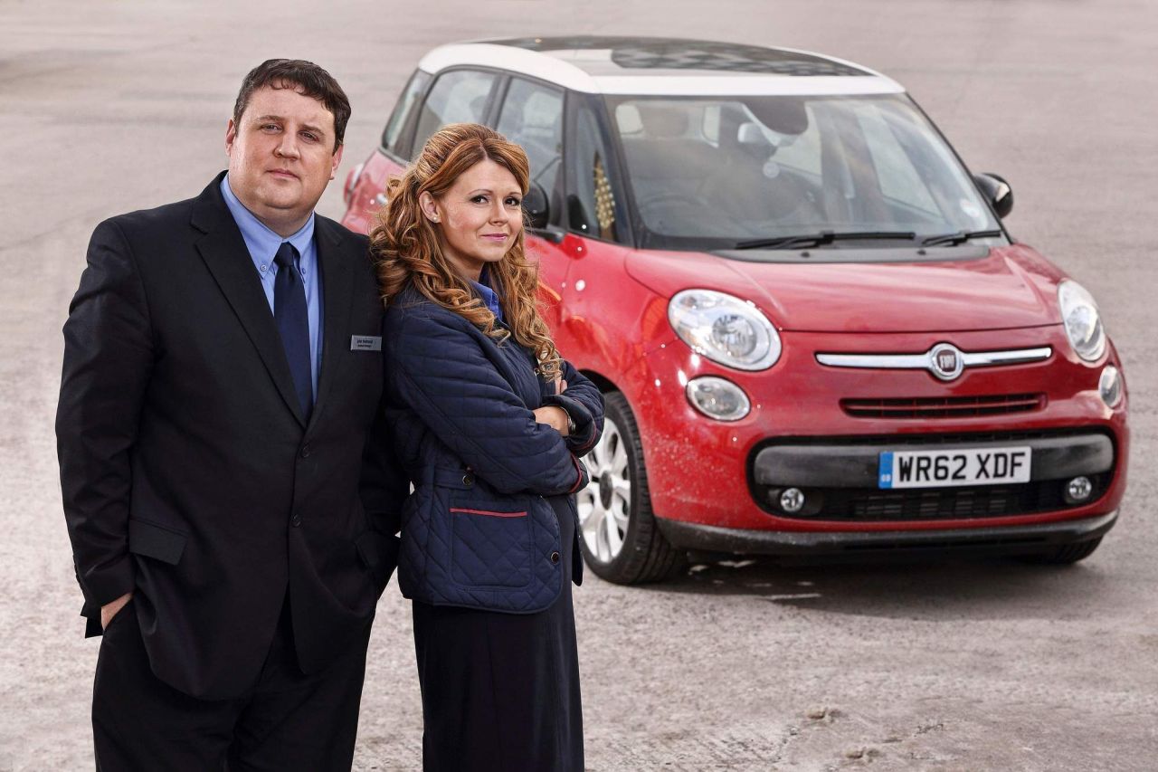 Peter Kay and Fiat 500