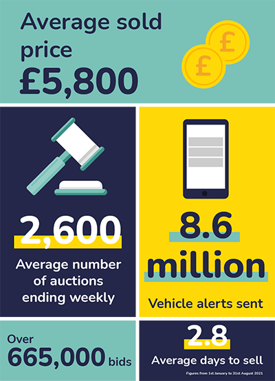 Dealer Auction infographic