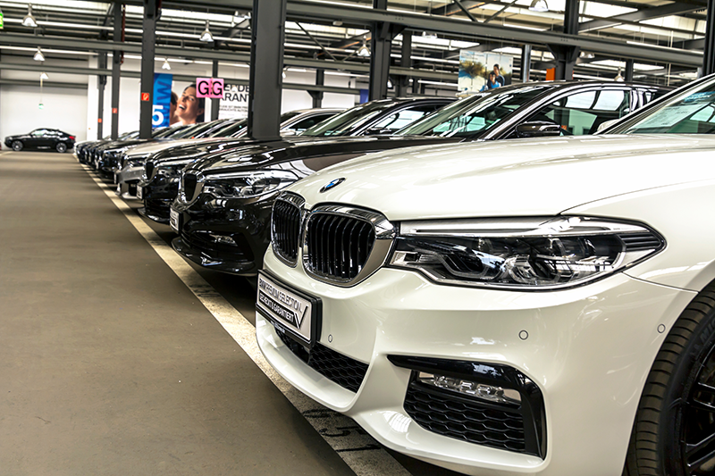 Various BMW models