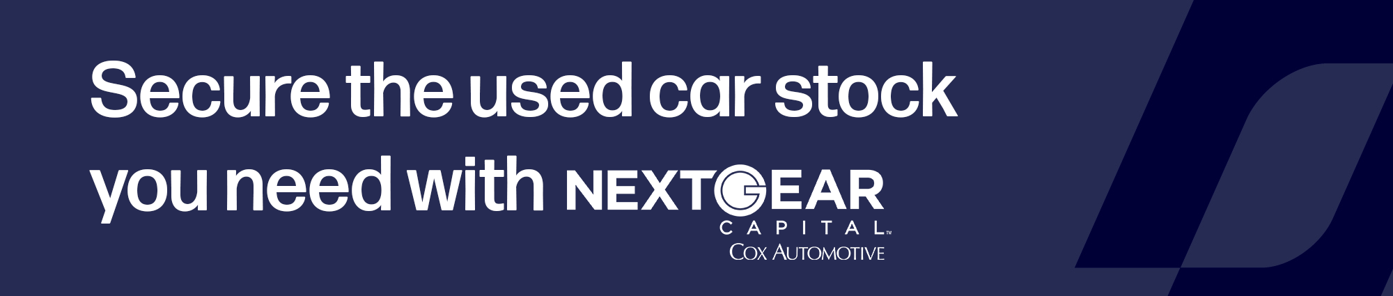 Secure the used car stock you need with Next Gear Capital